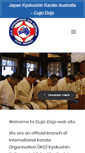 Mobile Screenshot of cujickyokushin.com